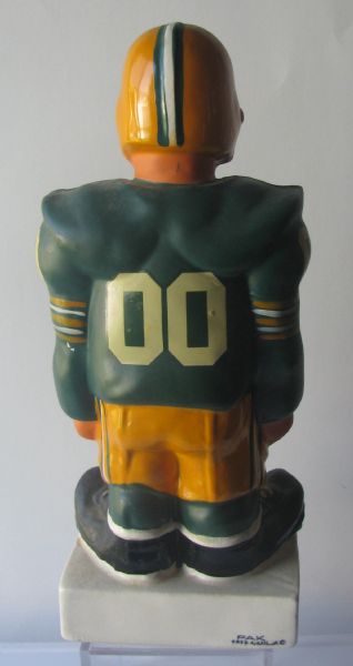 60's GREEN BAY PACKERS KAIL LARGE STANDING LINEMAN STATUE