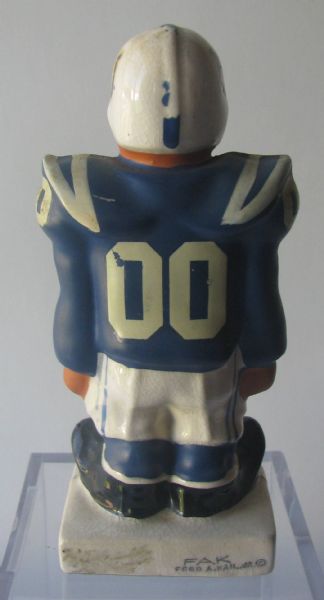 60's BALTIMORE COLTS KAIL SMALL STANDING LINEMAN STATUE