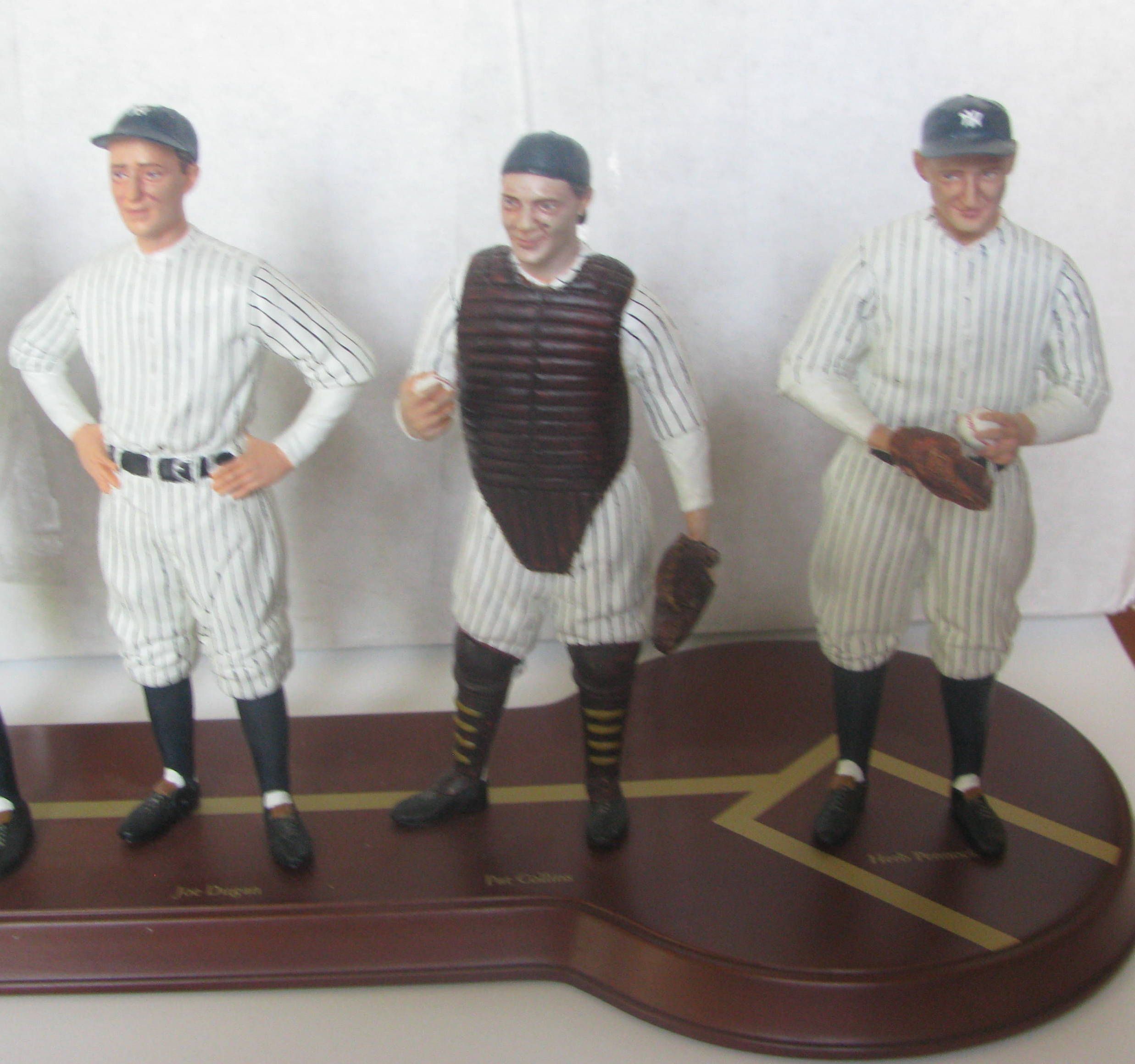 1927 Ny Yankees Danbury Mint Baseball Team Statue