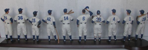 1955 BROOKLYN DODGERS DANBURY MINT TEAM STATUE