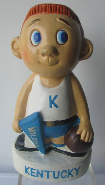 60's KENTUCKY WILDCATS BASKETBALL MASCOT BANK