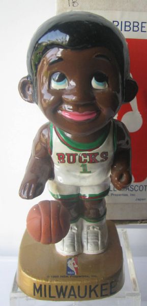 60's MILWAUKEE BUCKS LIL DRIBBLER  w/BOX