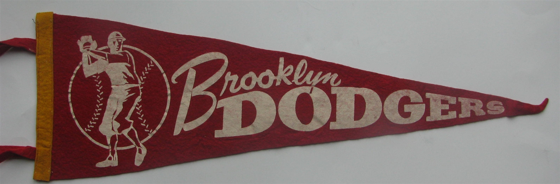 50's BROOKLYN DODGERS PENNANT