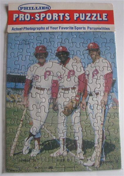 1976 PHILADELPHIA PHILLIES PLAYER 'JIG-SAW PUZZLES -2