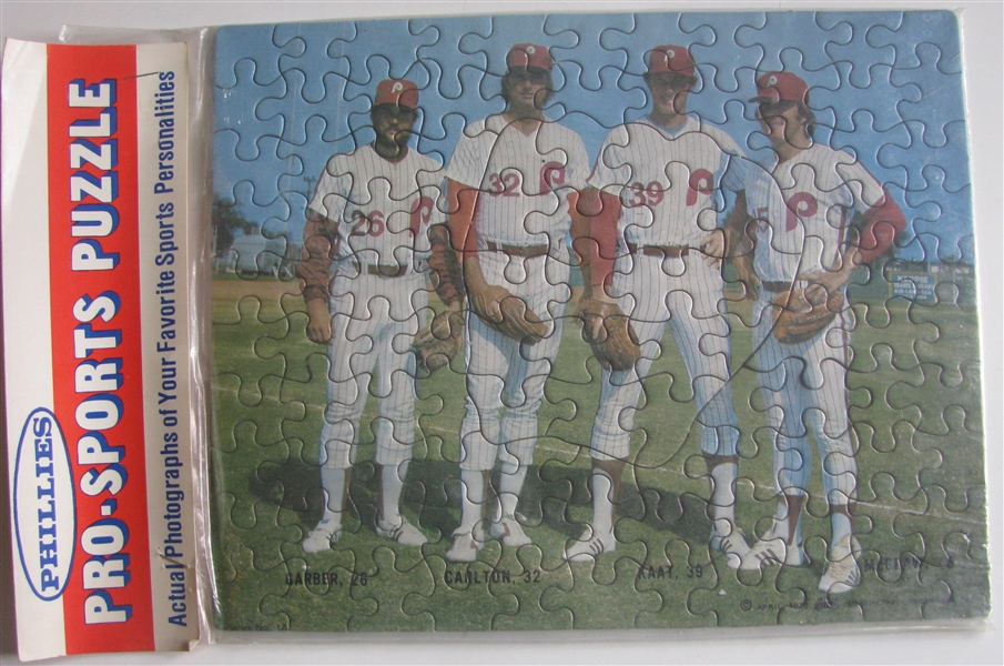 1976 PHILADELPHIA PHILLIES PLAYER 'JIG-SAW PUZZLES -2