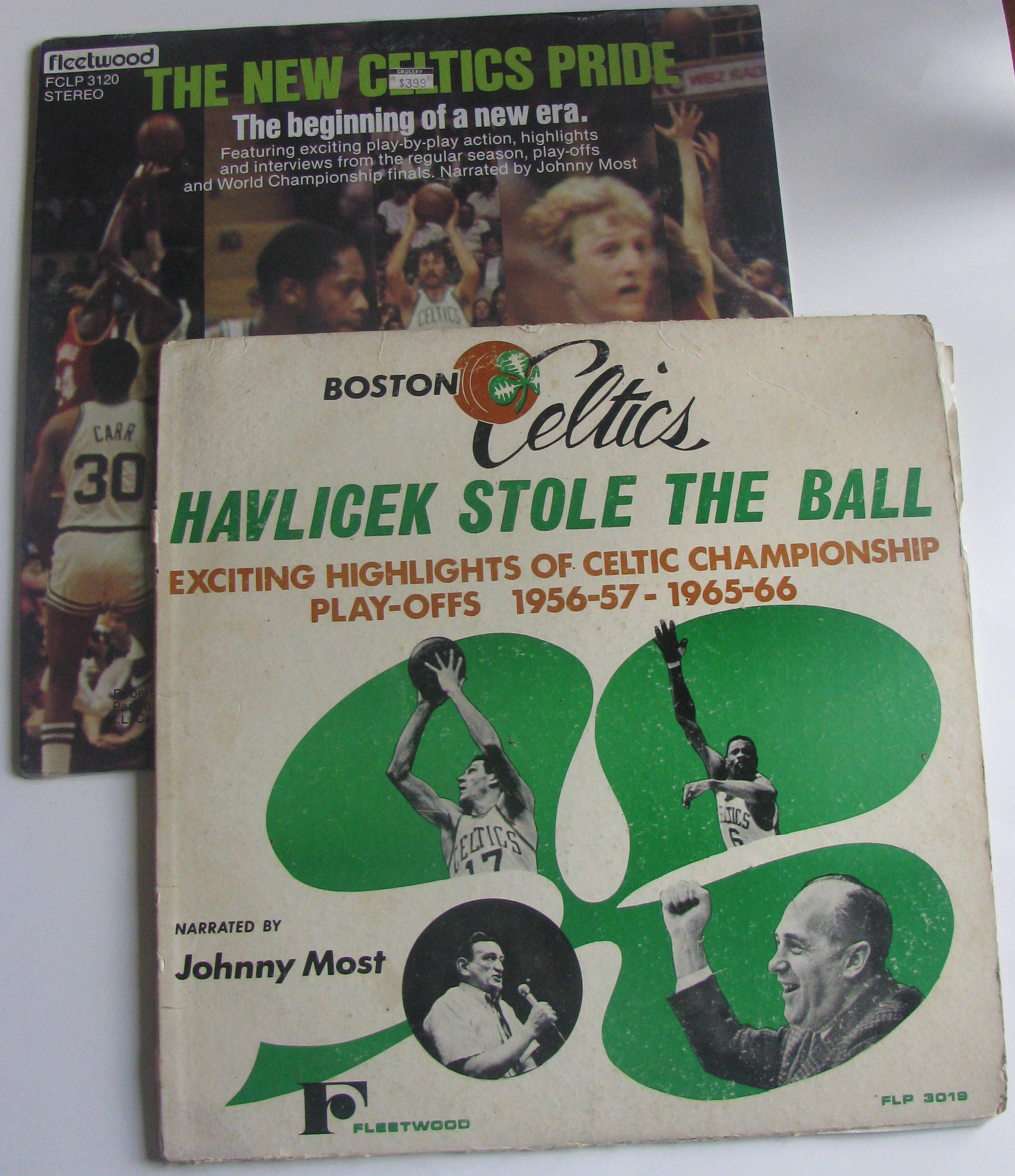 Lot Detail VINTAGE BOSTON CELTICS RECORD ALBUMS