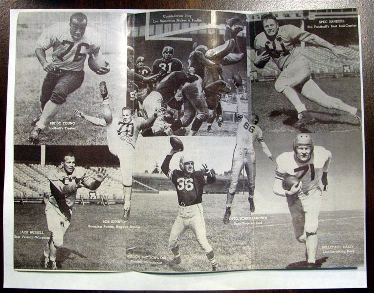 1946 & 1948 NEW YORK YANKEES FOOTBALL ROSTER & SCHEDULE BOOKLETS