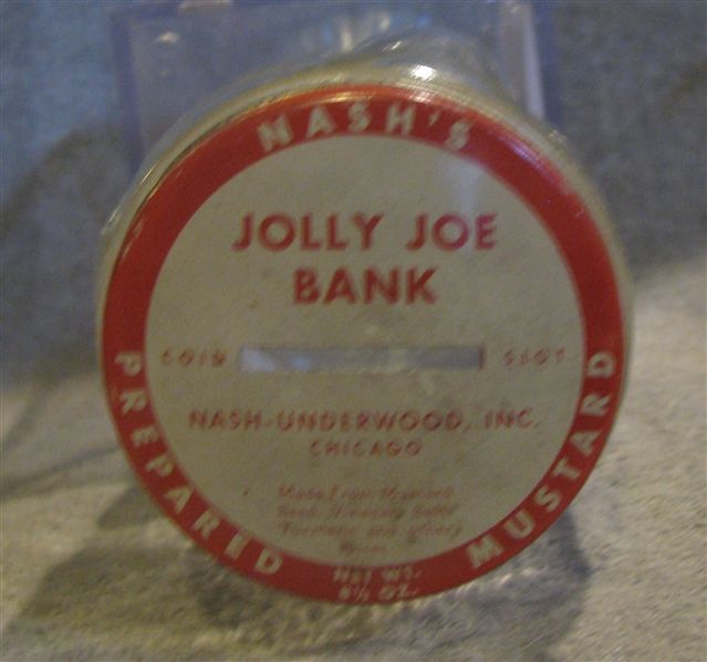 VINTAGE JOE LOUIS JOLLY JOE GLASS BANK