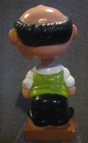 60's BOWLER BOBBING HEAD - UNUSUAL HEAD - VERY COOL!