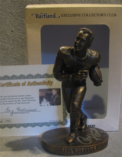 PAUL HORNUNG SIGNED HARTLAND STATUE w/BOX