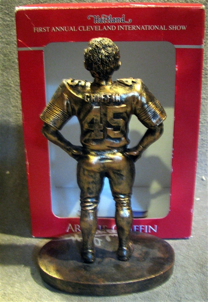 ARCHIE GRIFFIN SIGNED HARTLAND STATUE w/BOX