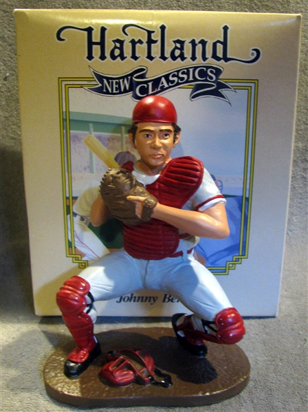 JOHNNY BENCH HARTLAND STATUE w/BOX