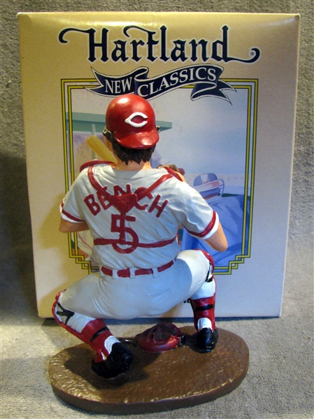 JOHNNY BENCH HARTLAND STATUE w/BOX