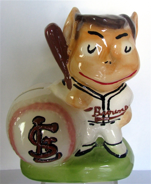 50's ST. LOUIS BROWNS MASCOT BANK