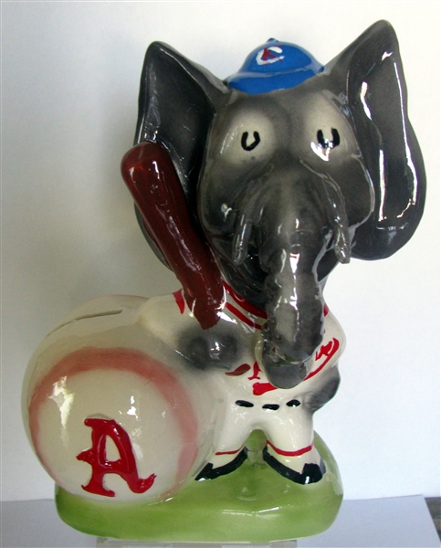 50's KANSAS CITY ATHLETICS MASCOT BANK