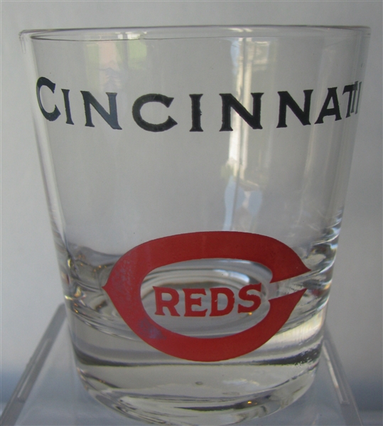 50's CINCINNATI REDS BIG LEAGUER LOW-BALL GLASS