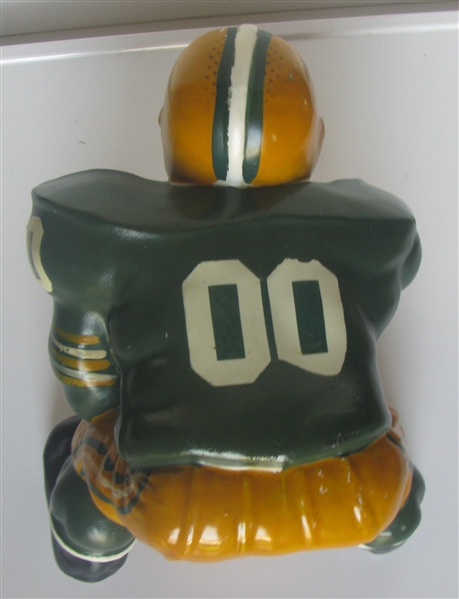 60's GREEN BAY PACKERS KAIL STATUE - LARGE DOWN-LINEMAN