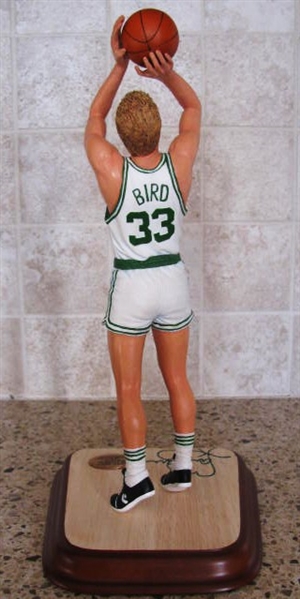 LARRY BIRD SIGNED BOSTON CELTICS STATUE w/SGC COA