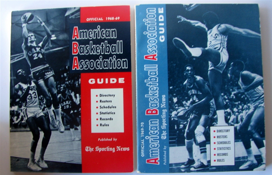 1968- 1976 ABA GUIDES BOOKS - 7 ISSUES