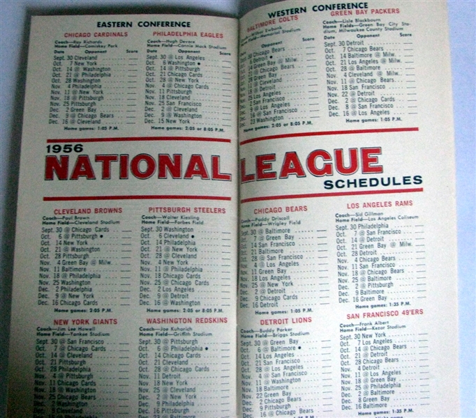 1956 FOOTBALL HANDBOOK