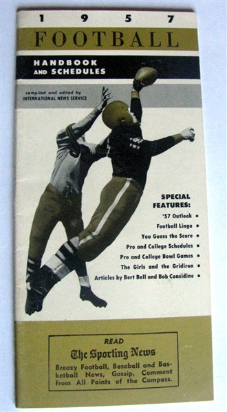 1957 FOOTBALL HANDBOOK