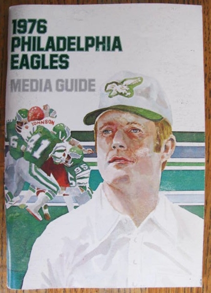 1976 PHILADELPHIA EAGLES MEDIA GUIDE