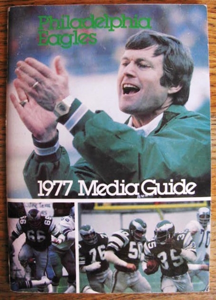 1977 PHILADELPHIA EAGLES MEDIA GUIDE