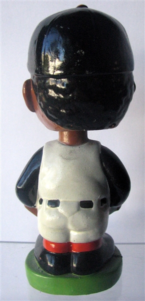 60's BALTIMORE ORIOLES BLACK FACE BOBBING HEAD - SERIOUS FACE VERSION