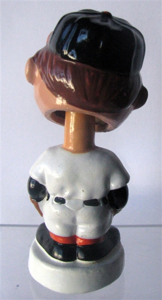 60's BALTIMORE ORIOLES mini BOBBING HEAD - RARE BOY FACE VERSION