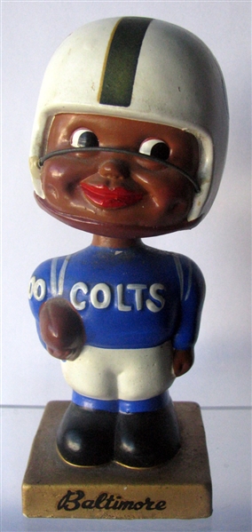 60's BALTIMORE COLTS BLACK FACE BOBBING HEAD