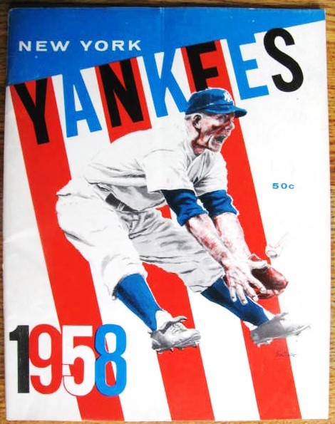 1958 NEW YORK YANKEES YEARBOOK - JAY ISSUE