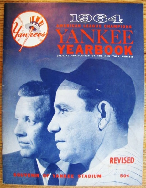 1964 NEW YORK YANKEES YEARBOOK