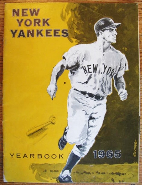 1965 NEW YORK YANKEES YEARBOOK - JAY ISSUE