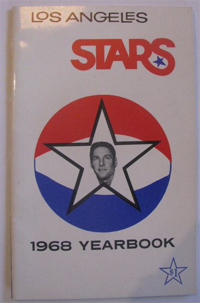 1968 LOS ANGELES STARS YEARBOOK - 1st YEAR