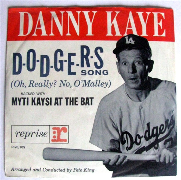 60's DANNY KAYE DODGERS SONG RECORD