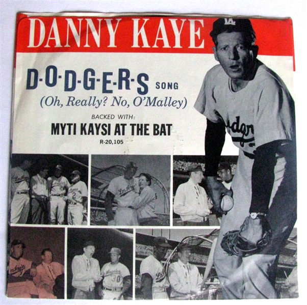 60's DANNY KAYE DODGERS SONG RECORD