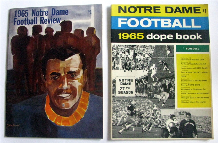 50's/60's NOTRE DAME YEARBOOKS - 8 DIFFERENT