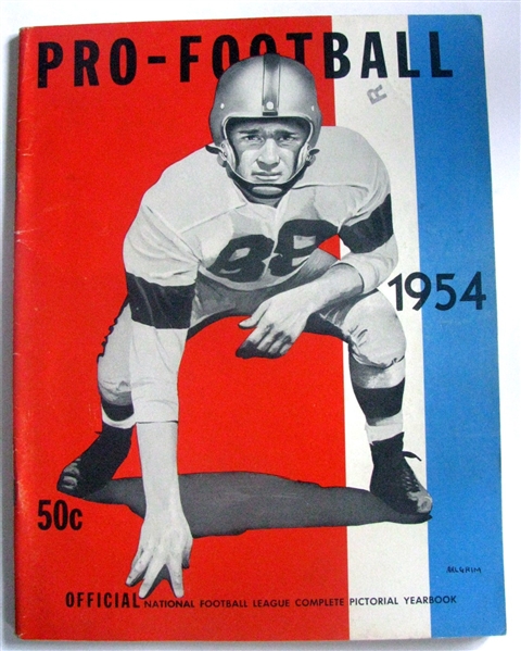1954 PRO-FOOTBALL YEARBOOK