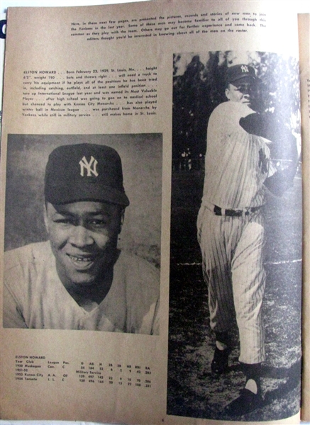 1955 NEW YORK YANKEES YEARBOOK