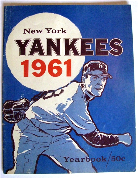 1961 NEW YORK YANKEES YEARBOOK- JAY ISSUE