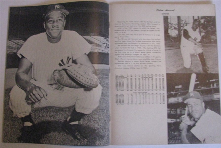 1963 NEW YORK YANKEES YEARBOOK - JAY ISSUE