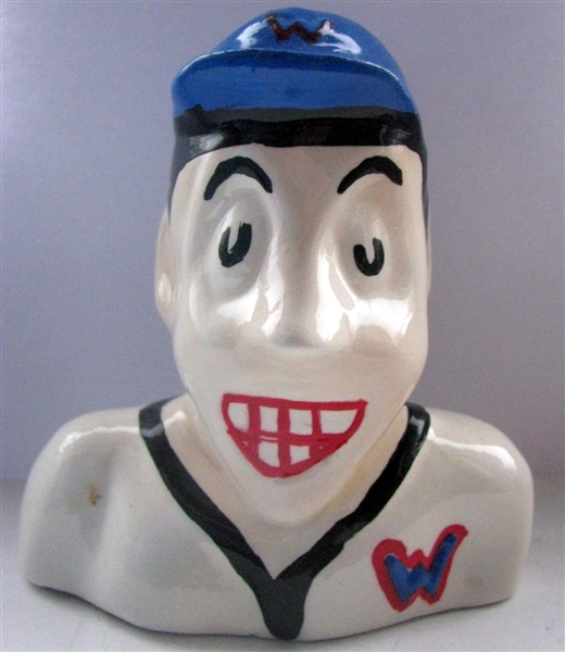 50's WASHINGTON SENATORS MASCOT RAZOR BANK