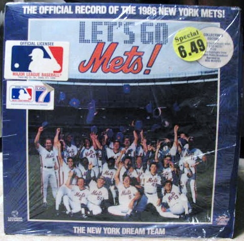 1986 NEW YORK METS RECORD ALBUM