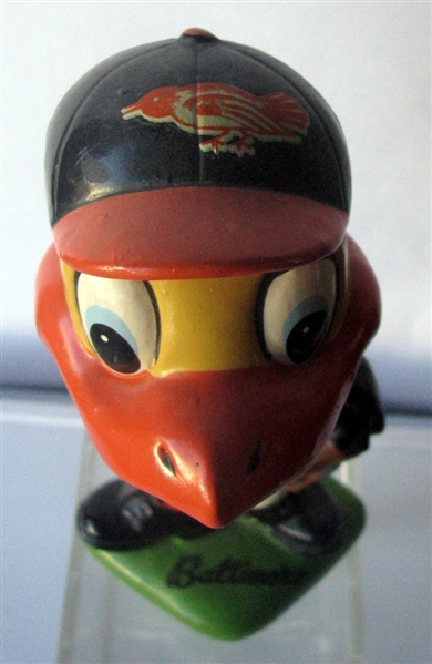 60's BALTIMORE ORIOLES GREEN BASE BOBBING HEAD