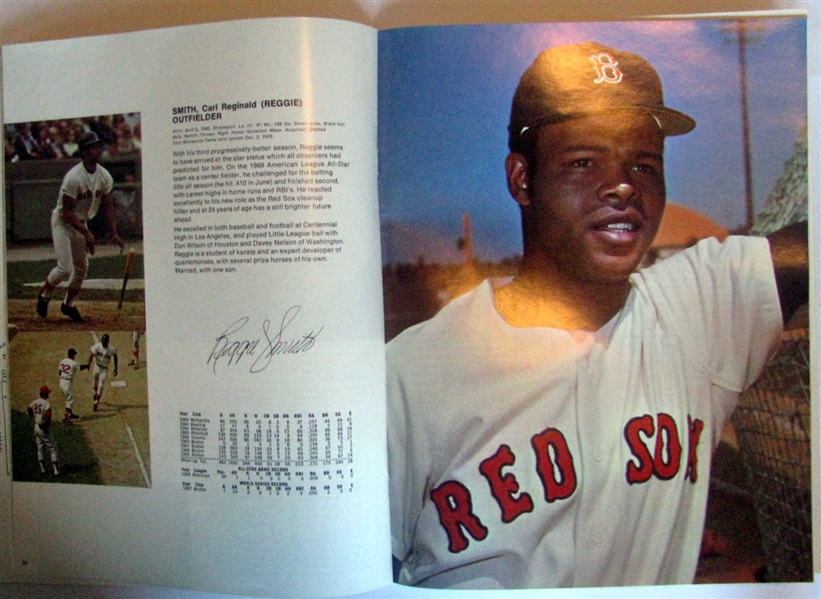 1970 BOSTON RED SOX YEARBOOK