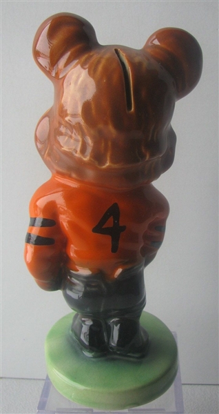 50's MASSILLON TIGERS STANFORD POTTERY MASCOT BANK