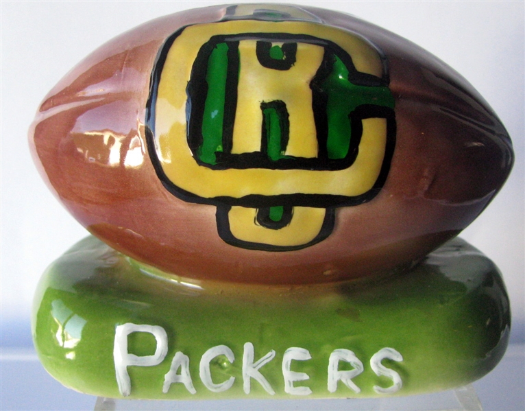 50's GREEN BAY PACKERS PORCELAIN BANK