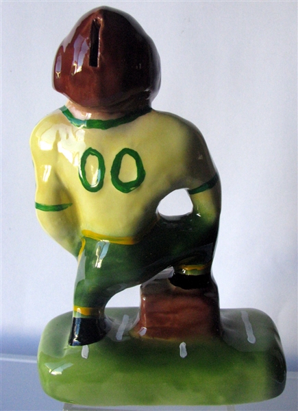 50's GREEN BAY PACKERS MASCOT BANK