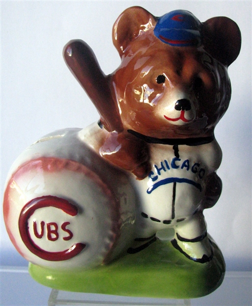 50's CHICAGO CUBS MASCOT BANK