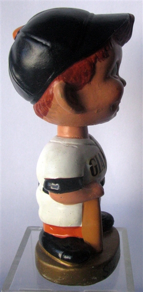 60's SAN FRANCISCO GIANTS GOLD BASE BOBBING HEAD w/BOX